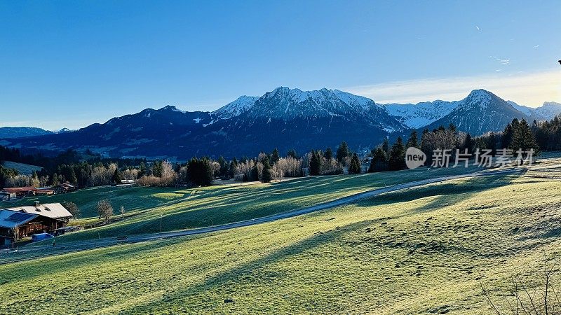 Oberstdorf Nebelhorn山